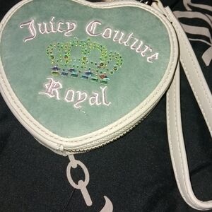 Juicy Couture Heart-Shaped Wristlet